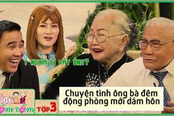 Ông 90 và bà 85 tuổi lên show 'Tình trăm năm', dí dỏm kể chuyện đêm tân hôn 'mắc cỡ'