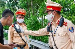 Phát hiện hơn 9.300 'ma men', gần 100 tài xế dương tính với ma túy trong 3 tuần