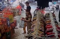 Hé lộ clip nữ nghi phạm cùng người yêu đưa bé trai đi mua quần áo mới để thay đổi nhận dạng