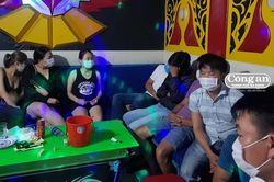 Phát hiện 10 nam, nữ sử dụng ma túy trong quán karaoke