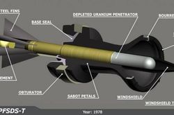 Vũ khí mới: Đạn chống tăng - xuyên giáp lõi Uranium nghèo lợi hại ra sao?