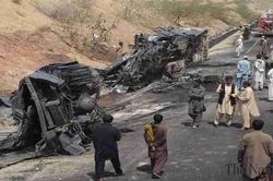 Tai nạn nghiêm trọng ở Pakistan, ít nhất 10 người thiệt mạng