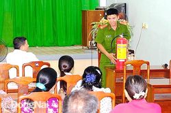 Chú ý phòng cháy ở các công trình xây dựng