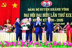 Đại hội Đảng bộ huyện Khánh Vĩnh lần thứ XIX