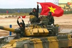 Bị trừ 4 phút, đội đua xe tăng Việt Nam vẫn về nhì bảng lượt đầu vòng loại
