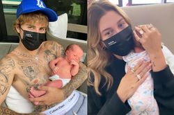 Vợ chồng Justin Bieber khoe ảnh cùng cháu gái mới sinh, The Rock chúc cặp đôi sớm có con