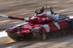 Xe tăng Nga đạt vận tốc 80 km/h, nhanh chóng cán đích tại Army Games 2020