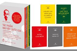 Xuất bản bộ sách ''Hồ Chí Minh - Tác phẩm Bảo vật quốc gia''