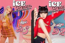 Netizen chỉ trích YG Ent vì 'dìm hàng' Lisa và Rosé trong ảnh teaser 'Ice Cream'