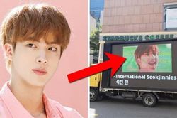 Fan phẫn nộ gửi cả xe tải đến BigHit đòi công bằng cho Jin BTS