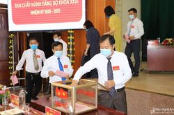 Danh sách Ban chấp hành, Ban Thường vụ Đảng ủy Trường ĐH Sư phạm kỹ thuật Vinh nhiệm kỳ 2020 - 2025