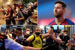 Barcelona hỗn loạn: CĐV biểu tình phản đối Bartomeu, cầu khẩn Messi ở lại