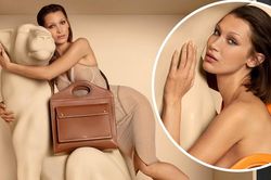 Bella Hadid chụp ảnh táo bạo bên tượng báo