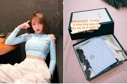 Linh Ngọc Đàm khoe được người yêu cũ tặng túi hàng hiệu, không quên hỏi khéo anh chàng: 'Âm mưu gì đây?'