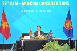 Khai mạc Hội nghị tham vấn Bộ trưởng Kinh tế ASEAN - Trung Quốc lần thứ 19