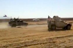 Xe tuần tra Mỹ, Nga rượt đuổi nhau ở Syria