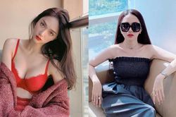Không chỉ dáng nuột mặt xinh, Hương Giang còn sở hữu làn da trắng sáng đến lóa mắt