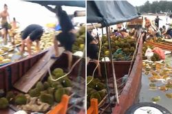 Nhảy ra hôi của khi thấy tàu chở sầu riêng bị lật, hơn 500 người nhập viện vì ngộ độc thực phẩm