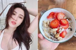 Bữa tối nhanh gọn, tiêu mỡ giảm cân, da dẻ lại căng mịn của Bảo Thy