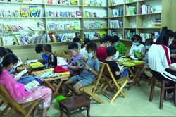 Thư viện cộng đồng Ba Tấn mở cửa phục vụ bạn đọc