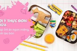 Gợi ý thực đơn 3 bữa giúp trẻ ăn ngon miệng, tránh táo bón