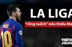 La Liga sẽ chẳng còn lại gì nếu Messi ra đi