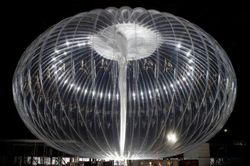 Khinh khí cầu internet của Google bị nhầm là UFO