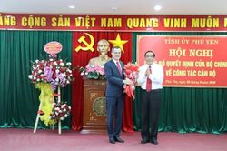 Công bố quyết định chuẩn y ông Phạm Đại Dương làm Bí thư Phú Yên