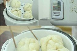 Cách làm bánh bao thơm ngon, cực đơn giản bằng nồi cơm điện