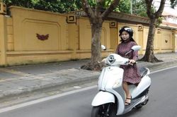 Yamaha Grande - mẫu xe tiết kiệm nhiên liệu được chị em yêu thích