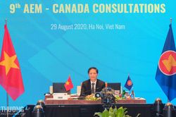 ASEAN - Canada cam kết tiếp tục mở cửa thị trường, thúc đẩy đầu tư để ứng phó đại dịch