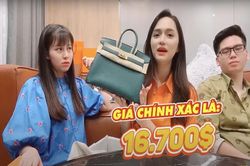 Hương Giang Idol nhập hội 'đập hộp' hàng hiệu với giá trị quá khủng