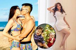 Cô giáo lấy học trò kém 12 tuổi, 3 năm sinh 2 lần, chăm con khéo lại giữ dáng đẹp