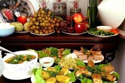 Mâm cỗ cúng Rằm tháng 7 đầy đủ nhất