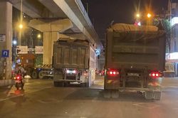Tái diễn xe quá tải trên đường cấm