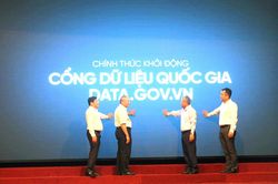 Khởi động Cổng dữ liệu quốc gia hướng tới Chính phủ số