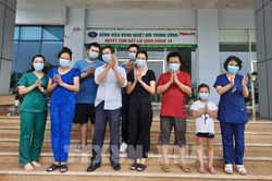 Thêm 7 bệnh nhân COVID-19 ở Bệnh viện Bệnh Nhiệt đới Trung ương được công bố khỏi bệnh