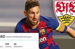 CĐV Stuttgart kêu gọi gây quỹ 900 triệu euro để đón Messi