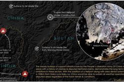 Indian Defence Times: Trung Quốc xây dựng sân bay trực thăng tại biên giới tranh chấp với Ấn Độ
