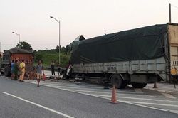 Hai xe tông nhau trên cao tốc Nội Bài - Lào Cai, một người tử vong