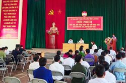 Ủy ban MTTQ Việt Nam tỉnh đối thoại trực tiếp với nhân dân xã Sàng Ma Sáo