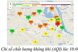 Chất lượng không khí Hà Nội ngày 2/9: Một số khu vực ở mức kém và xấu