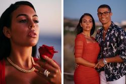Khoảnh khắc cực tình cảm giữa bạn gái Georgina và Ronaldo