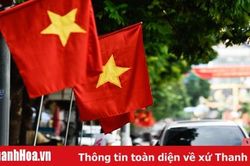TP Thanh Hóa: Rực rỡ cờ đỏ sao vàng chào mừng Tết Độc lập
