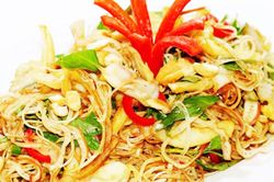 Nộm bắp chuối chay