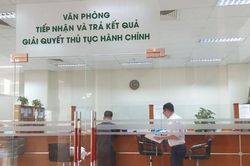 Bộ TN&MT giải quyết thủ tục hành chính theo cơ chế một cửa