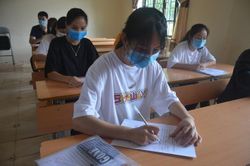 Thí sinh giảm được áp lực sau ngày thi đầu tiên