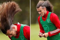 Gareth Bale tháo dây chun khoe tóc cực dị khiến fan choáng váng