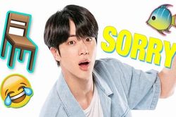 'Cười té ghế' vì Jin BTS 'nghiện' nói lời xin lỗi
