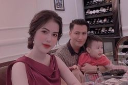 Việt Anh hội ngộ vợ cũ Hương Trần trong tiệc kỉ niệm một năm rưỡi li hôn